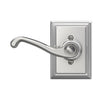 Schlage Flair Lever Non-Turning Lock Addison Trim