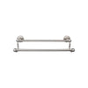 Top Knobs Edwardian Bath Towel Bar Double - Rope Backplate