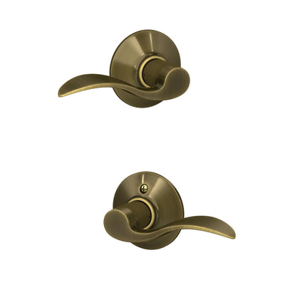 Schlage Accent Lever Hall & Closet Lock Standard Trim