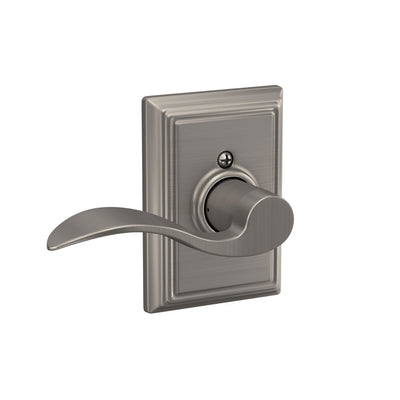 Schlage Accent Lever Hall & Closet Lock Addison Trim