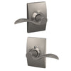 Schlage Accent Lever Hall & Closet Lock Century Trim