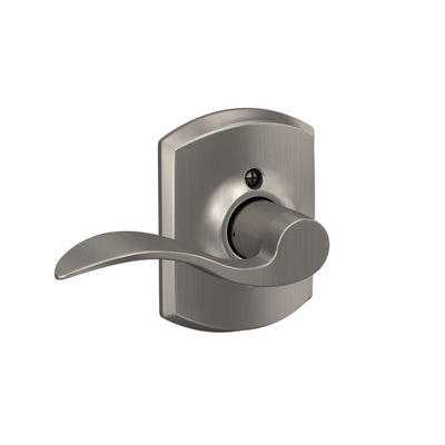 Schlage Accent Lever Hall & Closet Lock Greenwich Trim