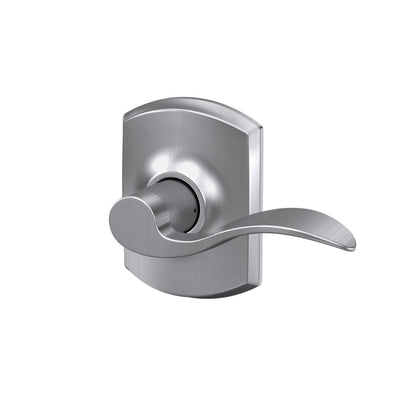 Schlage Accent Lever Hall & Closet Lock Greenwich Trim