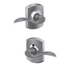 Schlage Accent Lever Hall & Closet Lock Greenwich Trim