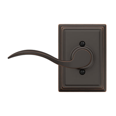 Schlage Accent Lever Hall & Closet Lock Addison Trim