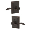 Schlage Accent Lever Hall & Closet Lock Addison Trim