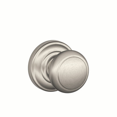 Schlage Andover Knob Hall & Closet Lock Andover Trim