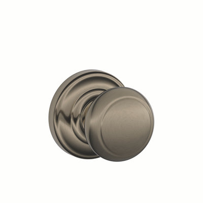 Schlage Andover Knob Hall & Closet Lock Andover Trim