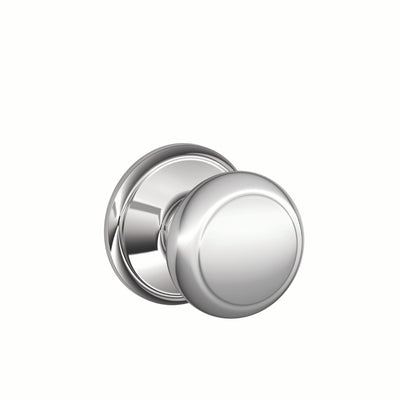 Schlage Andover Knob Hall & Closet Lock Standard Trim