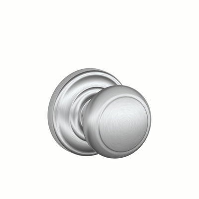 Schlage Andover Knob Hall & Closet Lock Andover Trim