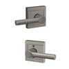 Schlage Broadway Lever Hall & Closet Lock Upland Trim