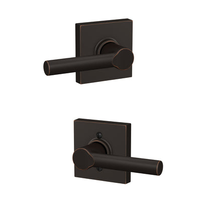 Schlage Broadway Lever Hall & Closet Lock Collins Trim