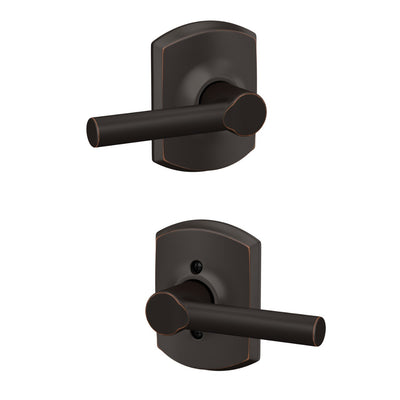 Schlage Broadway Lever & Closet Lock Greenwich Trim