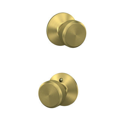 Schlage Bowery Knob Hall & Closet Lock Plymouth Trim