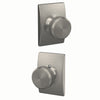 Schlage Bowery Knob Hall & Closet Lock Century Trim