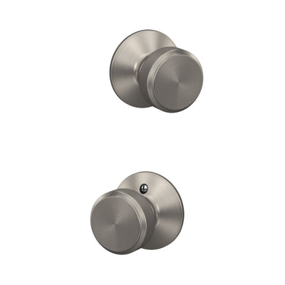 Schlage Bowery Knob Hall & Closet Lock Plymouth Trim