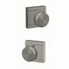 Schlage Bowery Knob Hall & Closet Lock