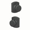 Schlage Bowery Knob Hall & Closet Lock Greenwich Trim