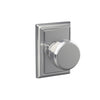 Schlage Bowery Hall & Closet Lock Addison Trim