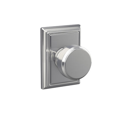 Schlage Bowery Hall & Closet Lock Addison Trim