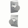 Schlage Bowery Knob Hall & Closet Lock Century Trim