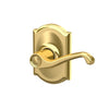 Schlage Flair Lever Hall & closet Lock Camelot Trim