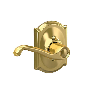 Schlage Flair Lever Hall & closet Lock Camelot Trim