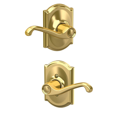 Schlage Flair Lever Hall & closet Lock Camelot Trim