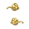 Schlage Flair Lever Hall & Closet Lock Standard Trim