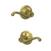 Schlage Flair Lever Hall & Closet Lock Standard Trim