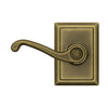 Schlage Flair Lever Hall & Closet Lock Addison Trim