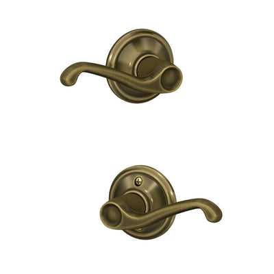 Schlage Flair Lever Hall & Closet Lock Standard Trim