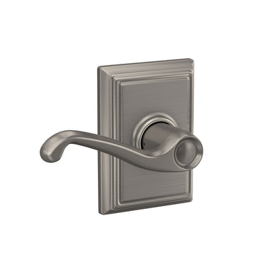 Schlage Flair Lever Hall & Closet Lock Addison Trim