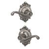 Schlage Flair Lever Hall & Closet Lock Brookshire Trim