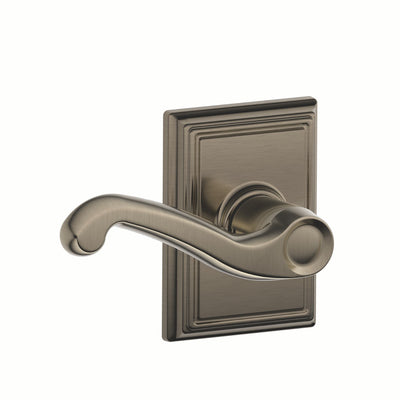 Schlage Flair Lever Hall & Closet Lock Addison Trim