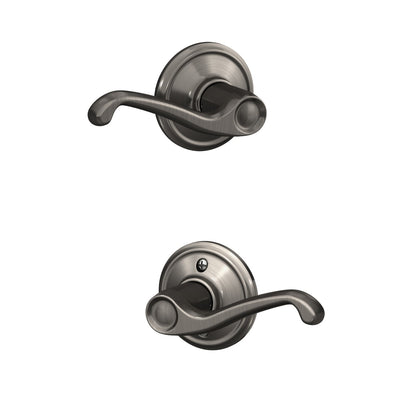 Schlage Flair Lever Hall & Closet Lock Standard Trim