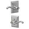 Schlage Flair Lever Hall & Closet Lock Addison Trim