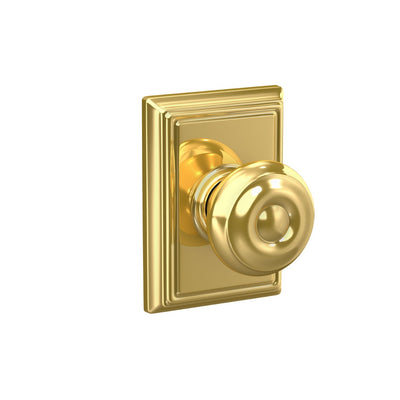 Schlage Georgian Knob Hall & Closet Lock Addison Trim