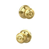 Schlage Georgian Knob Hall & Closet Lock Standard Trim