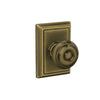 Schlage Georgian Knob Hall & Closet Lock Addison Trim