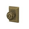 Schlage Georgian Knob Hall & Closet Lock Addison Trim