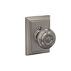 Schlage Georgian Knob Hall & Closet Lock Addison Trim