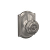 Schlage Georgian Knob Hall & Closet Lock Camelot Trim