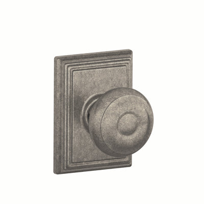 Schlage Georgian Knob Hall & Closet Lock Addison Trim