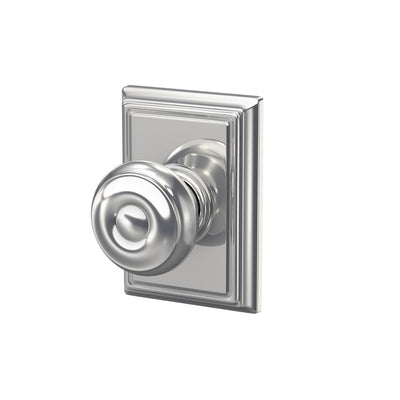 Schlage Georgian Knob Hall & Closet Lock Addison Trim