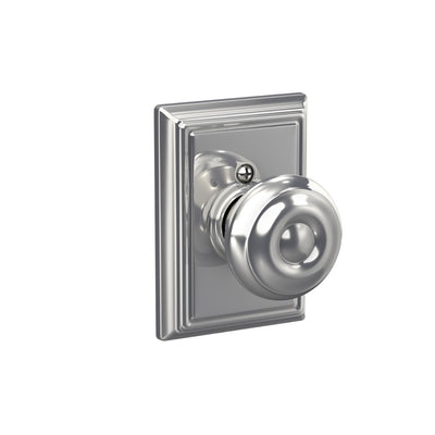 Schlage Georgian Knob Hall & Closet Lock Addison Trim