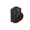 Schlage Georgian Knob Hall & Closet Lock Camelot Trim