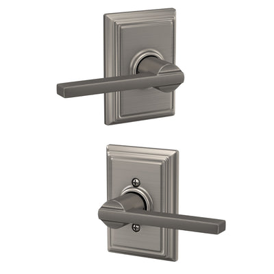 Schlage Lever Hall & Closet Lock Addison Trim