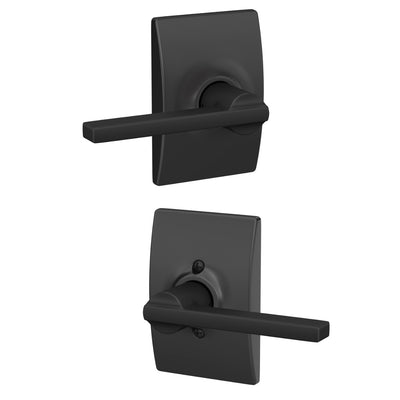 Schlage Latitude Lever Hall & Closet Lock Century Trim