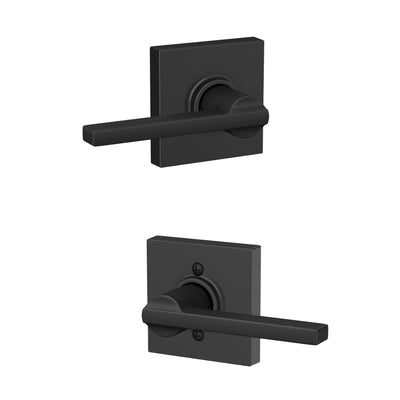 Schlage Latitude Lever Hall & Closet Lock Collins Trim